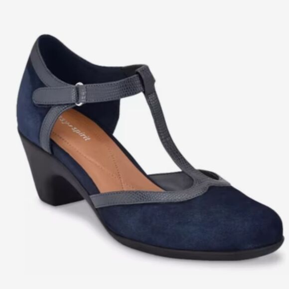 Easy Spirit Cara T-Strap Pump - Picture 1 of 7
